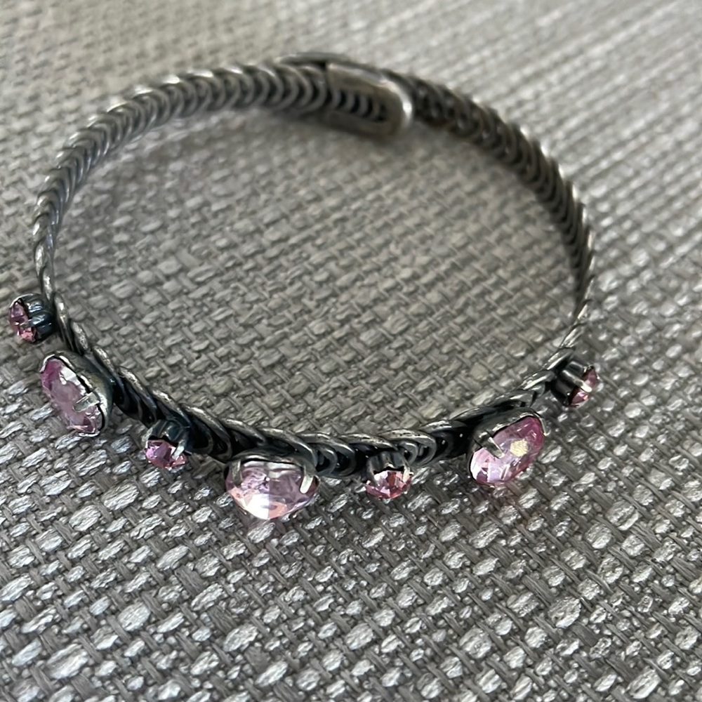 Pink Heart Bracelet